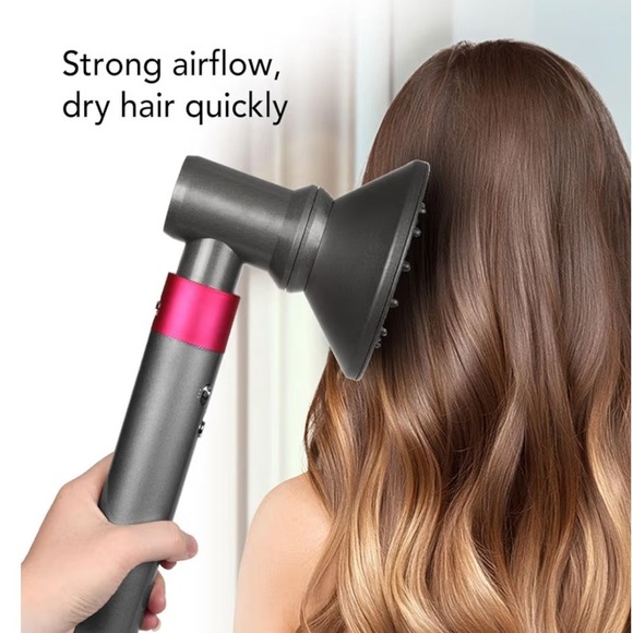 Diffuser and Adapter Attachment for Dyson Airwrap HD01 HD03 HD08 Grey New - Picture 5 of 14